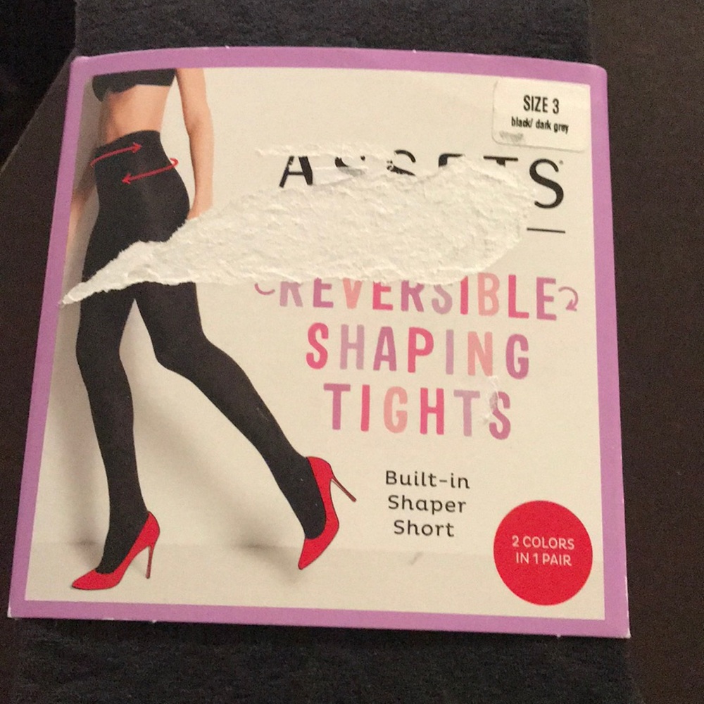 NWT reversible Spanx shaping tights - Picture 6 of 6